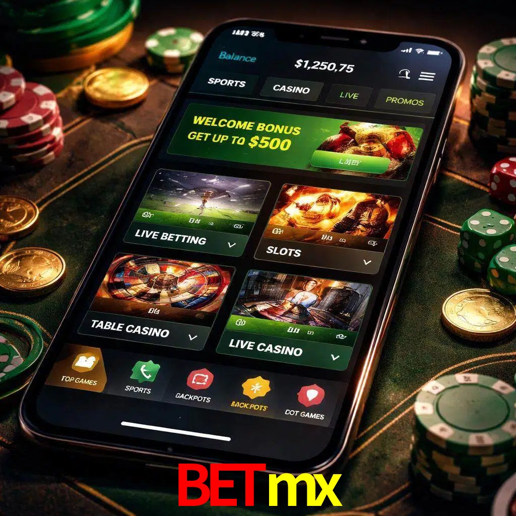 Diseño de juegos móviles Betmx para usuarios en México